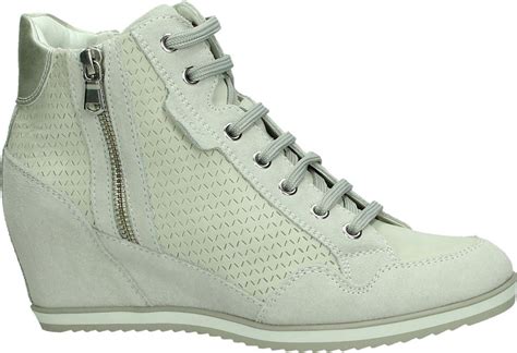 Hoge sneakers met sleehak voor dames 